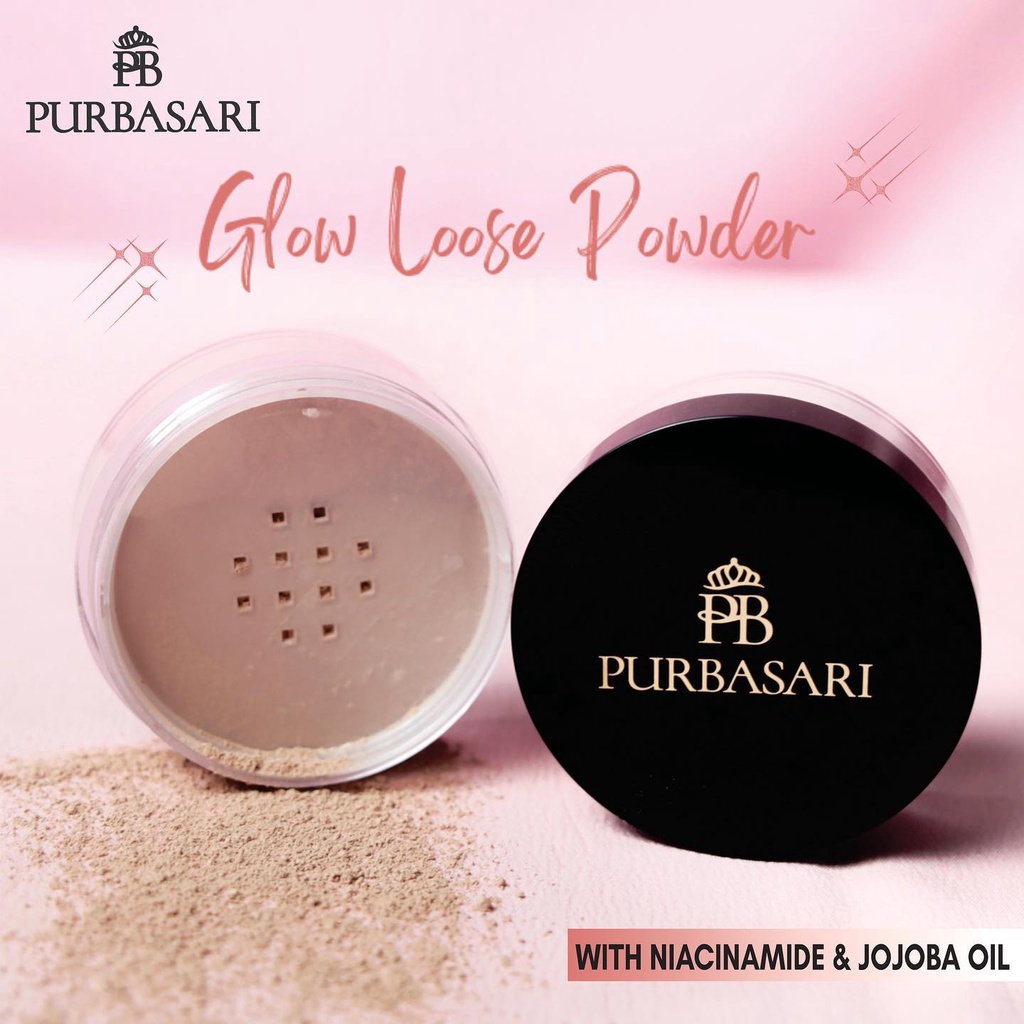 ❤ MEMEY ❤ PURBASARI Glow Loose Powder 15g