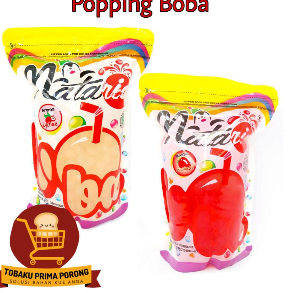 

Best product PROMO!!!!! POPING BOBA 500 GR / topping / bubble TPV