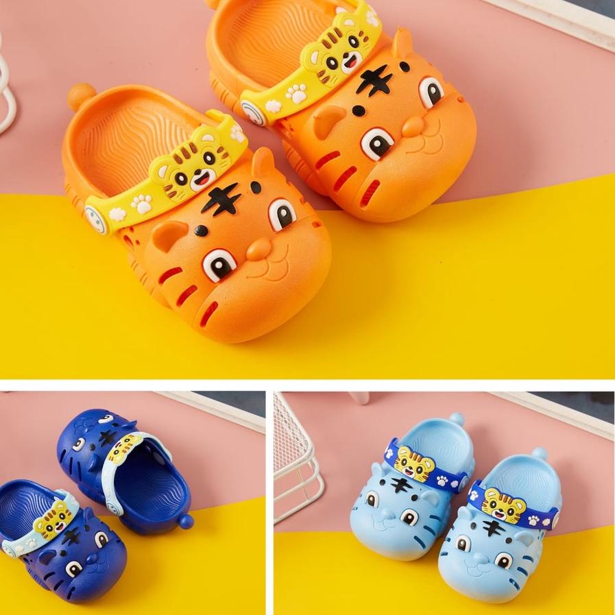 12.12 Brand heybaby LION PAO2 anak Sandal slop anak laki perempuan cewek import grosir