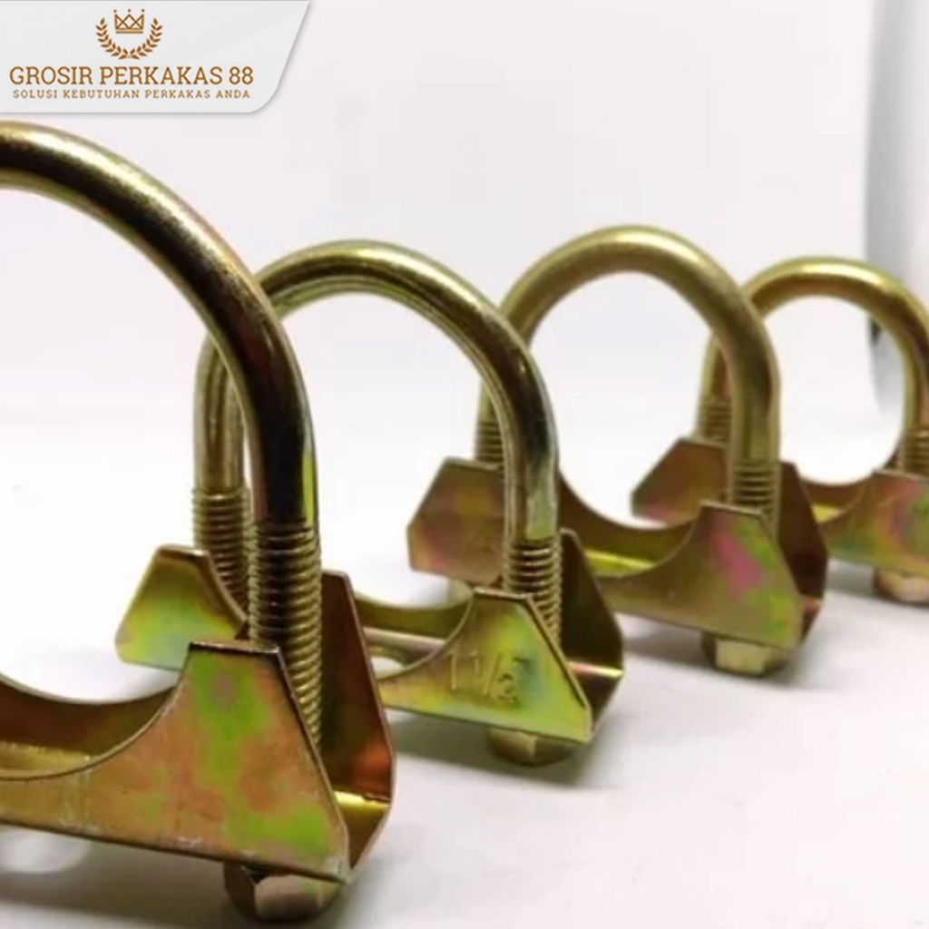 Clamp Knalpot Klem Pipa U Bolt Clamp