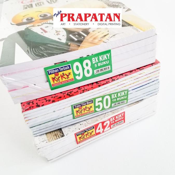 

Buku Tulis Sekolah Boxy Kiky 25x17.5cm (5-10 Buku) HOT SALE