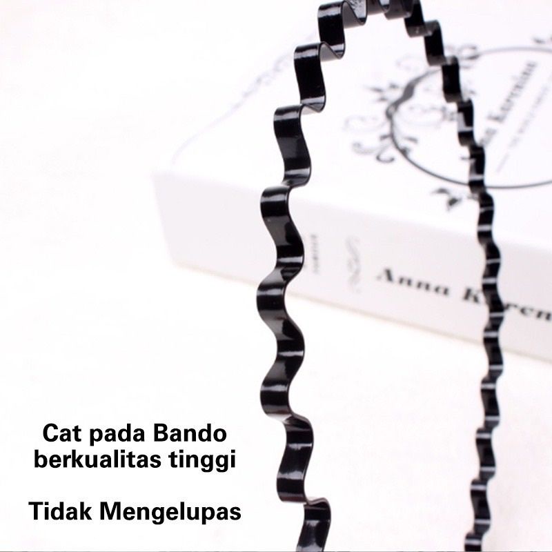 BANDO GELOMBANG ZIG ZAG SPIRAL CEWEK-COWOK