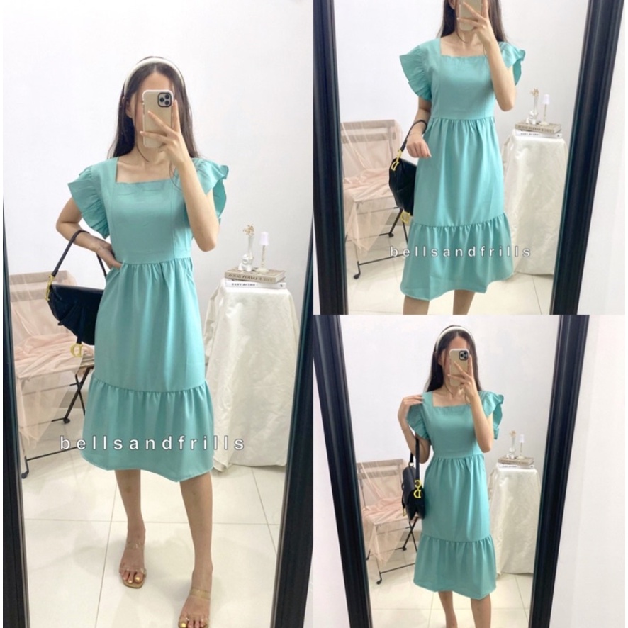 YEJI Summer Dress Babydoll Daster Korea