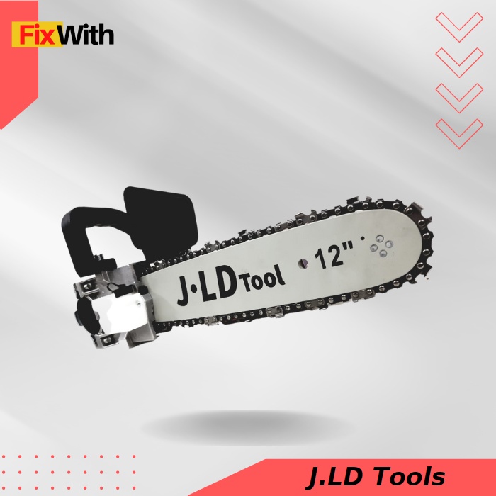 JLD Adaptor Mini Chainsaw 12" Dudukan Mesin Gerinda Adapter Chain Saw