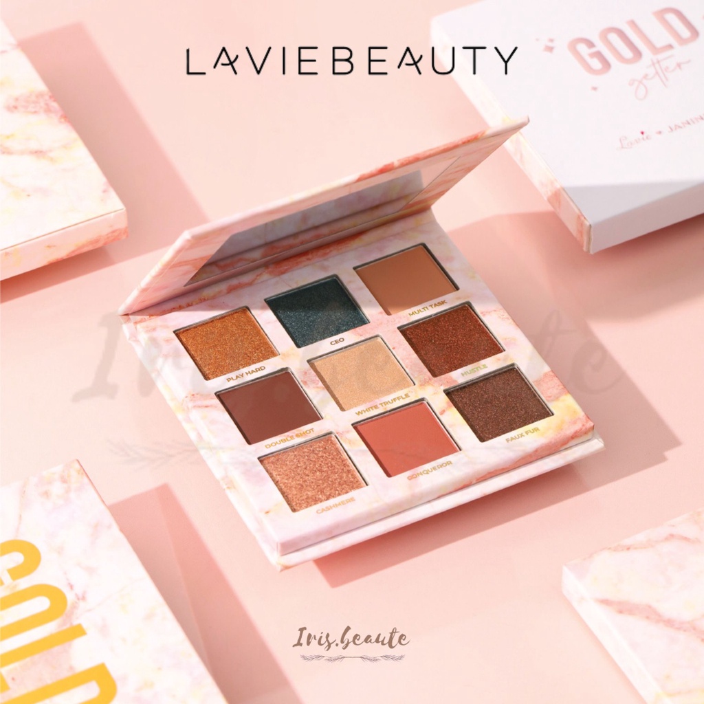 LAVIE LASH Gold Getter Eyeshadow Palette