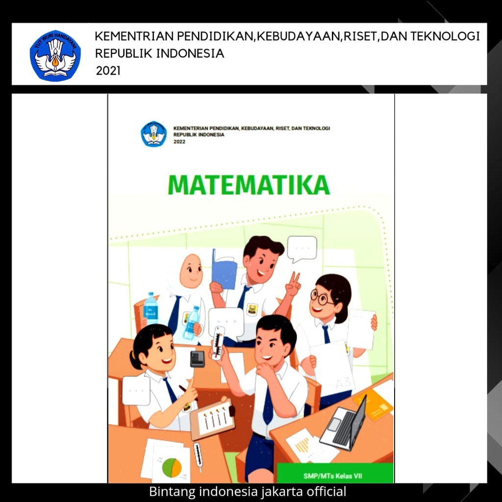 Buku Pelajaran Kelas 1 SMP/MTs Kurikulum Merdeka Kemendikbud