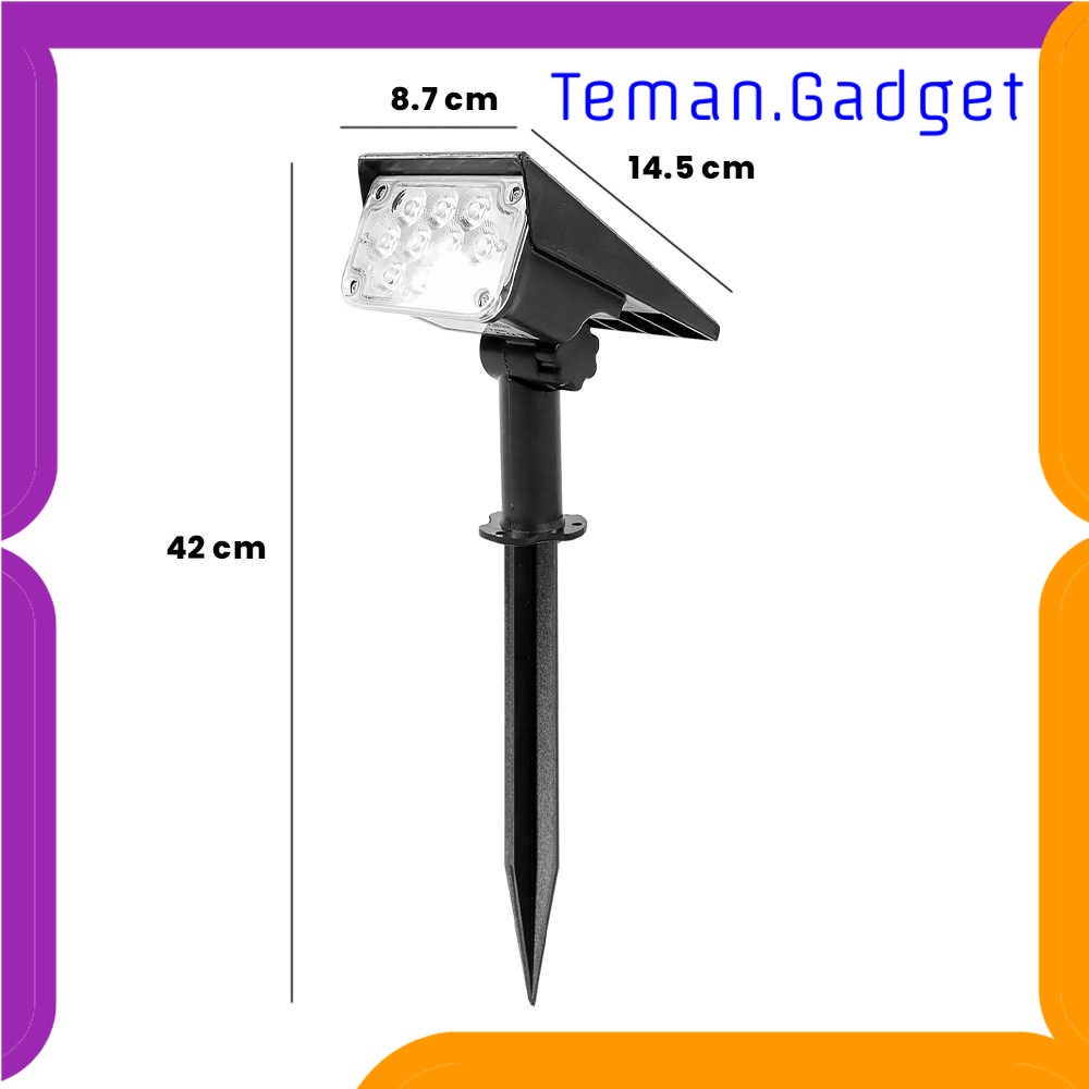 TG-LMP TaffLED Lampu Taman Hias Tancap Solar Power Waterproof 10 LED 2835 - TS-G2202