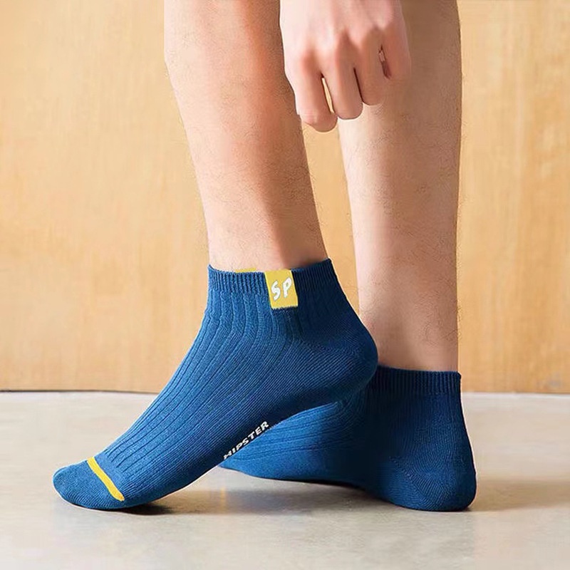 ⭐️𝐈𝐇𝐒 𝟖𝟕𝟒 𝐋𝐚𝐦𝐩𝐮𝐧𝐠⭐️Kaos Kaki Pria New Fashion Import Kaos Kaki Sport Pendek Ankle Socks