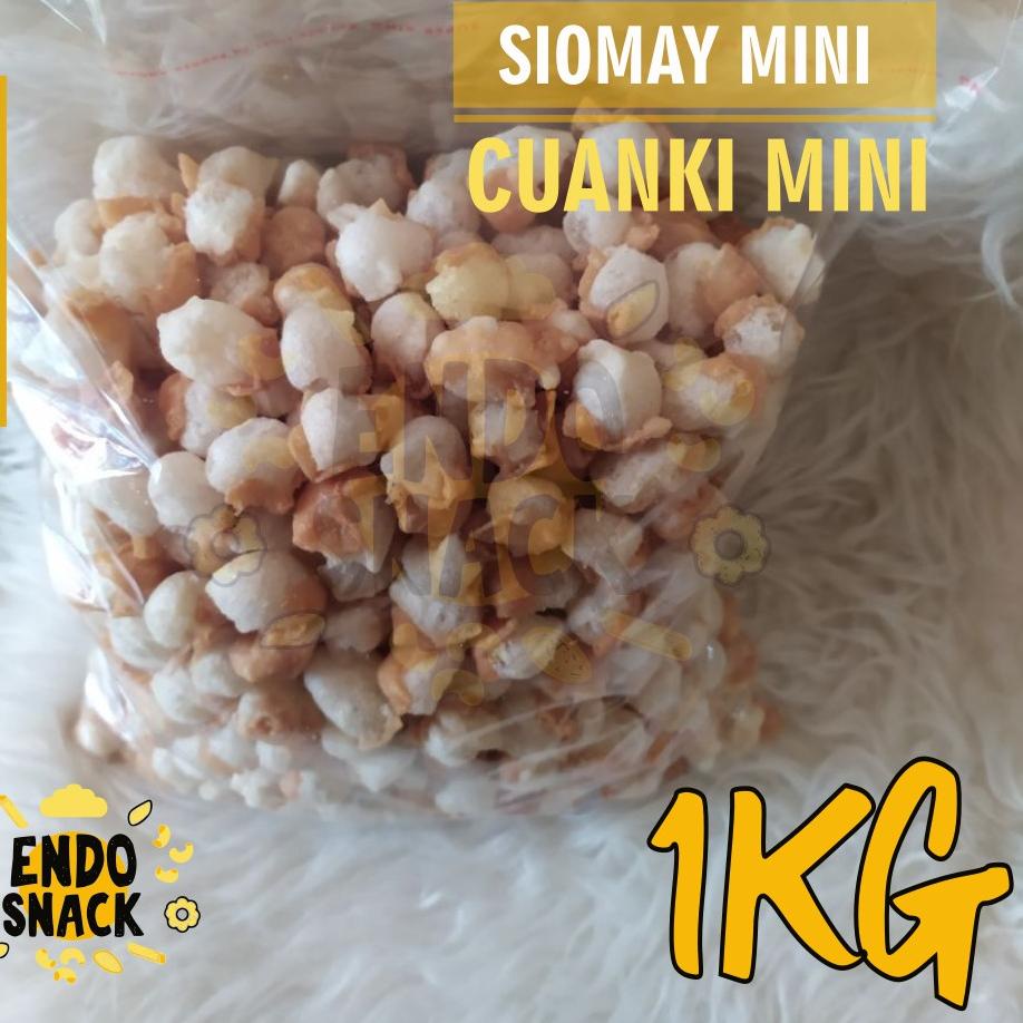 

Terlaku.../ 1 Kg SIOMAY MINI Cuanki Pangsit Gurilem Garut Merk SAWARGI Toping Baso Aci, dan Cuanki