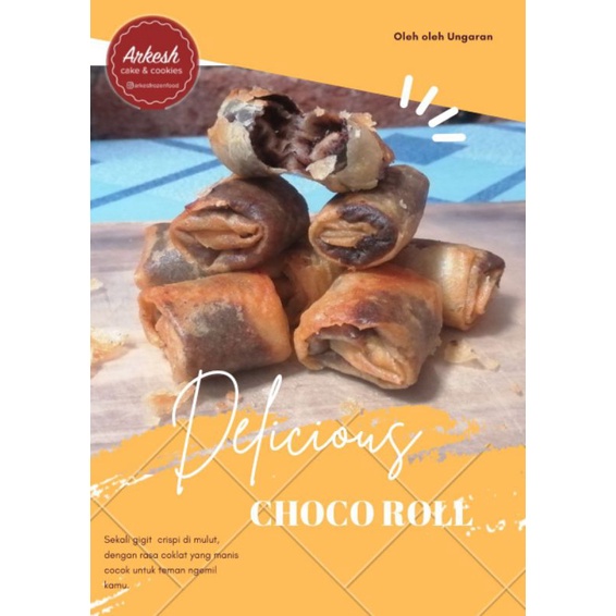 

Coklat gulung crispi