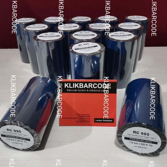 

PITA RIBBON BARCODE ARGOX CP 2140 - CP 2140M - CP 2240 - 110X300 - WAX