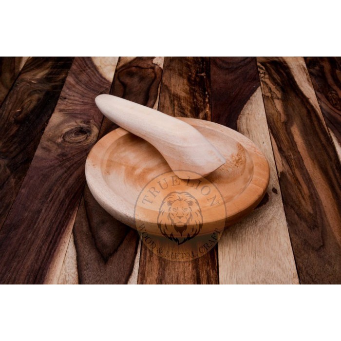 COBEK KAYU+ULEKAN/SET