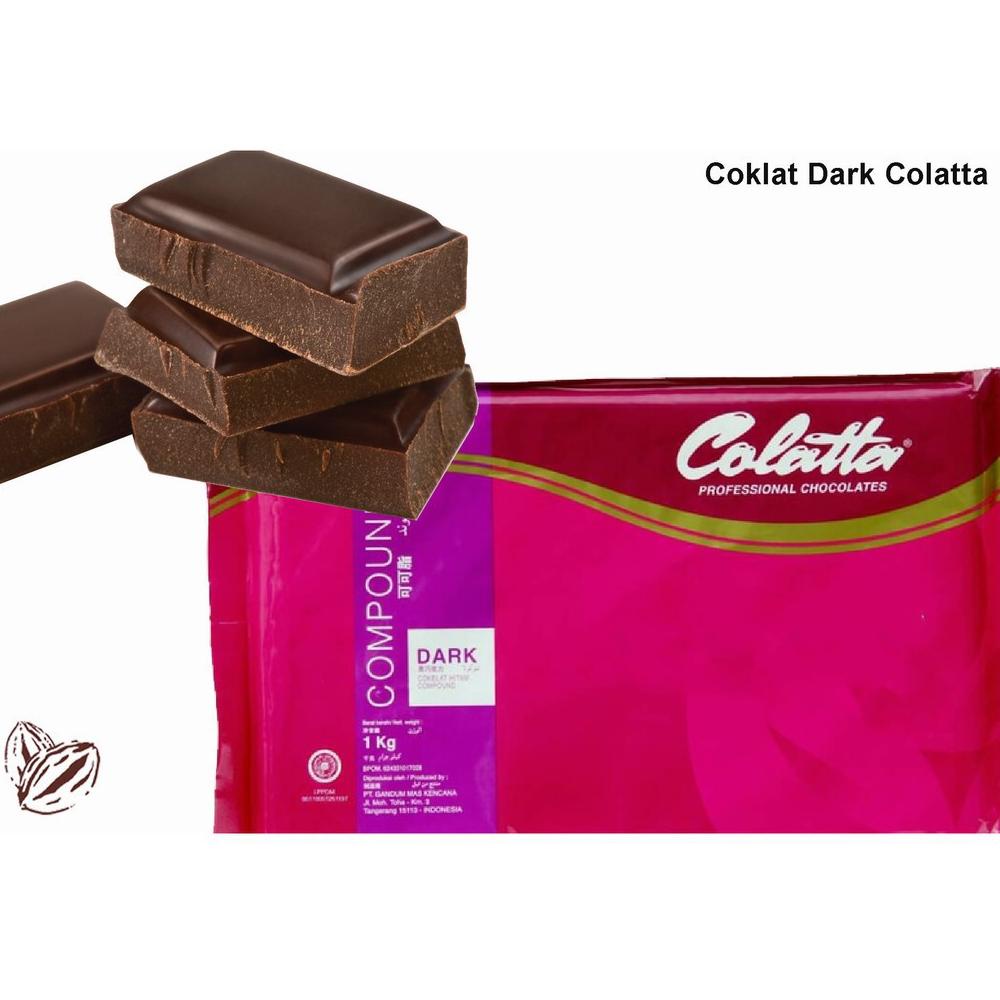 

Ready Stok 200gr Collata Dark Compound - Collata Coklat Batang - Coklat Batang Collata