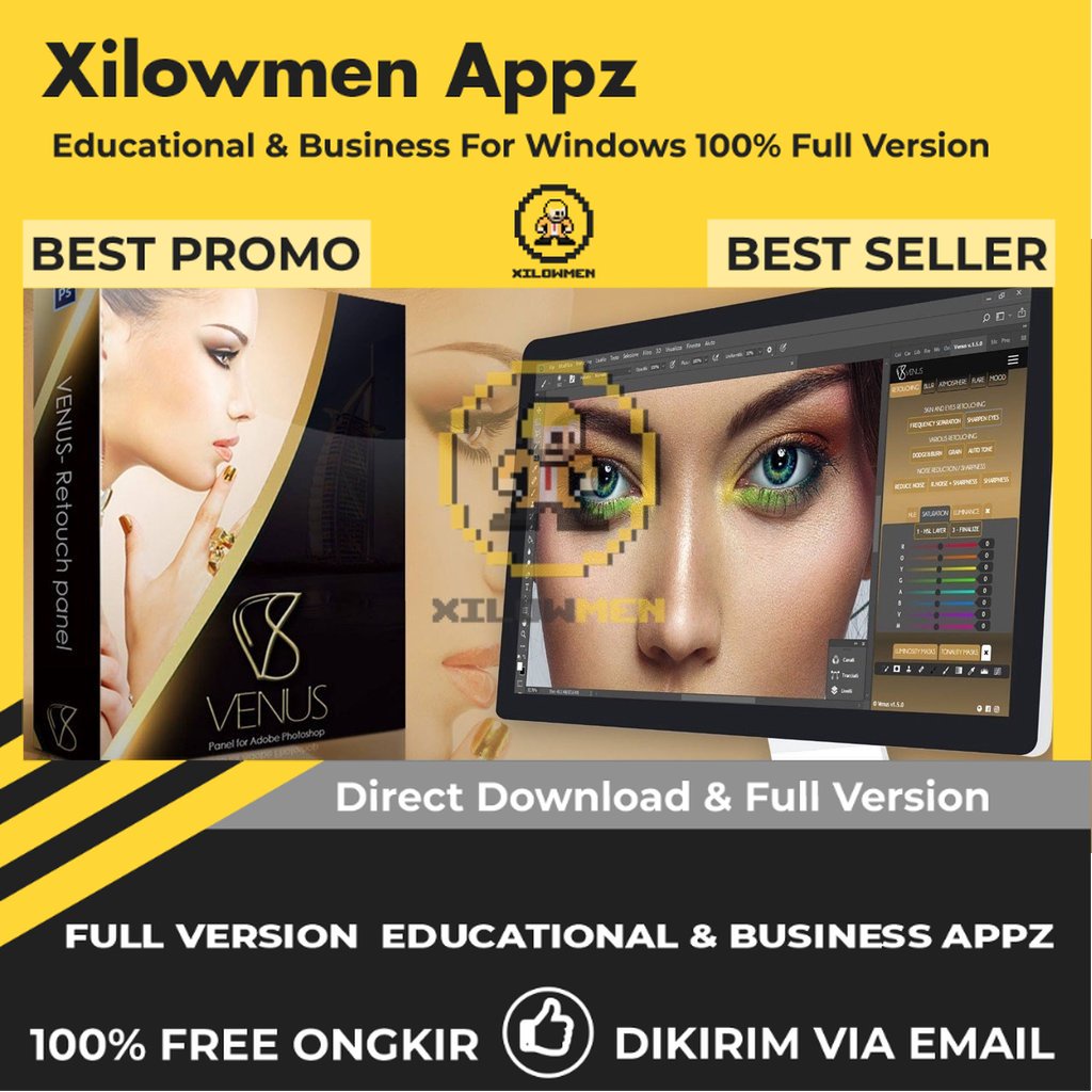 [Full Version] Venus Retouch Panel Pro Design Graphics Lifetime Win OS