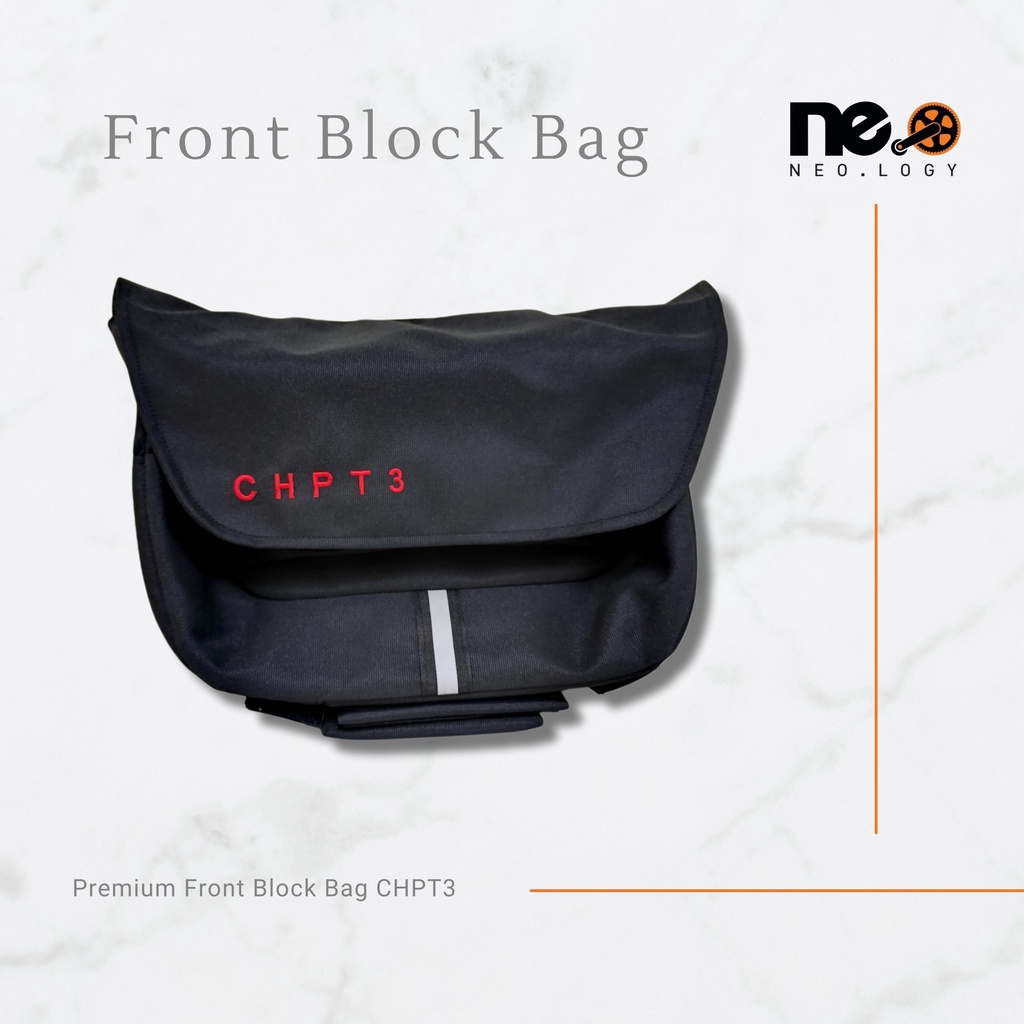 Tas Sepeda Lipat Front Block - Frontbag Neology