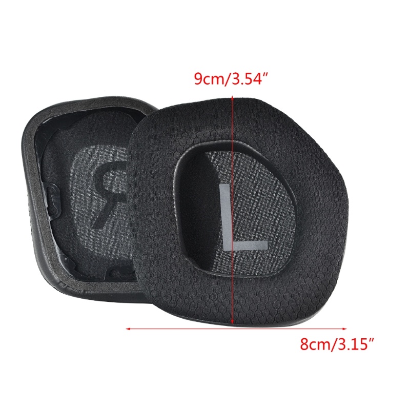 btsg Comfortable Ear pads for AW988 Headset Earpads Noise Cancelling Sleeves Comfort Mesh Fabric Ear Cushion