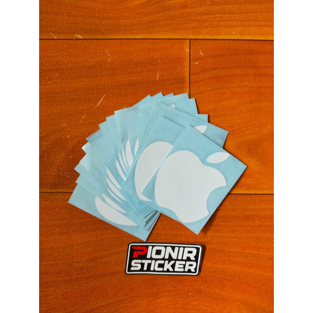 Sticker Logo Apple Cutting Sticker Logo Apple