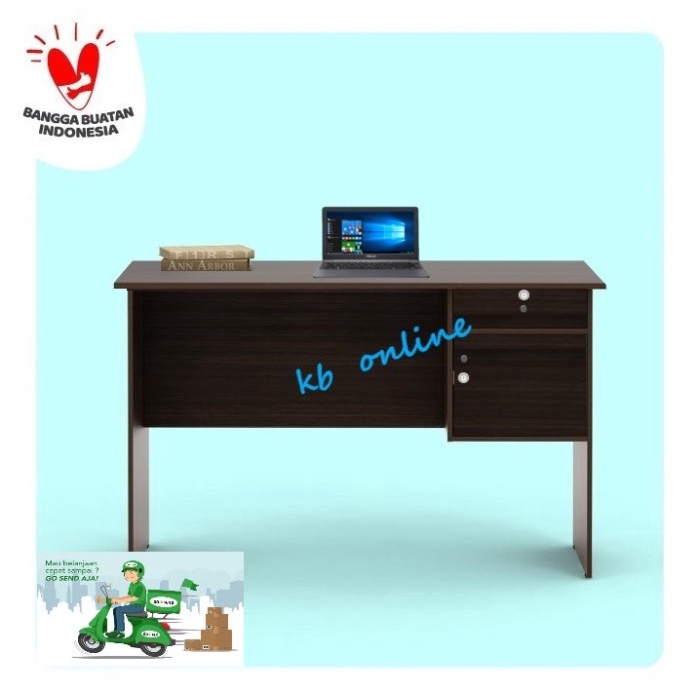 

Terlaris Meja Kantor Tulis 1/2 Biro Chery Putih