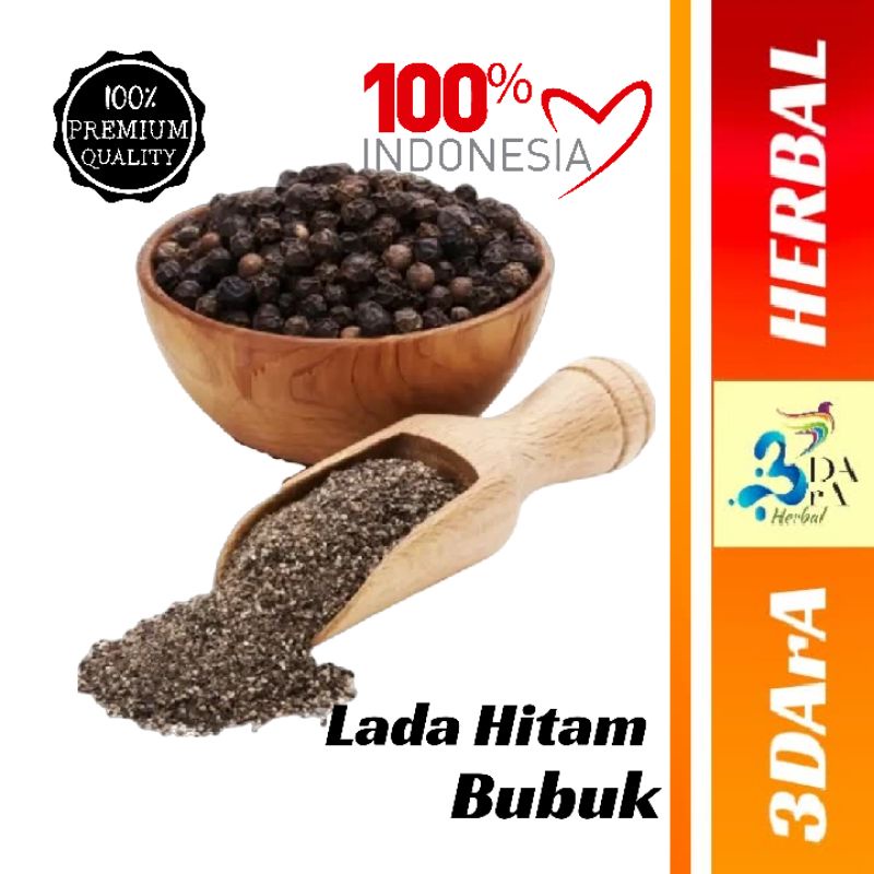 

Bubuk Lada Hitam 500gr - Merica Hitam - Black Pepper Powder Premium