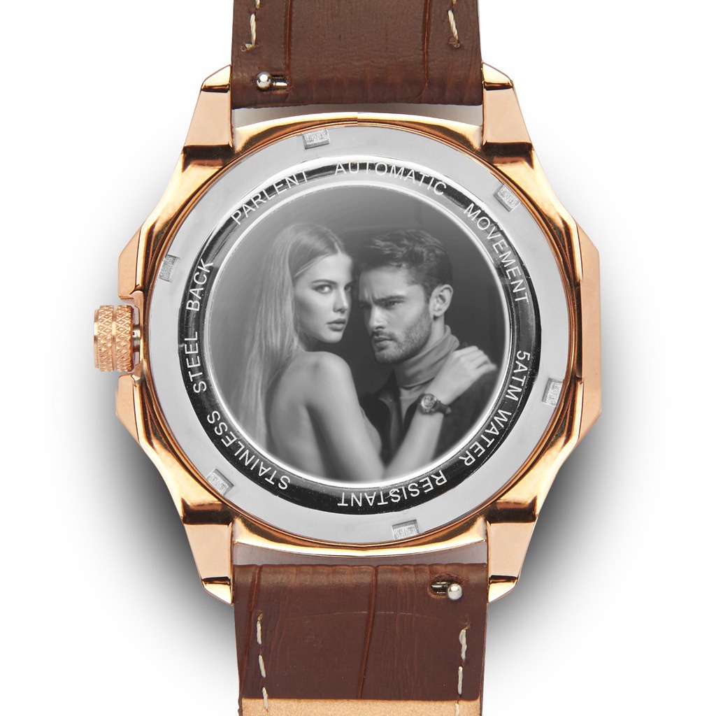 Engrave Photo/Ukir Nama Pada Jam Tangan Parlent Automatic (INI BUKAN JAM TANGAN)