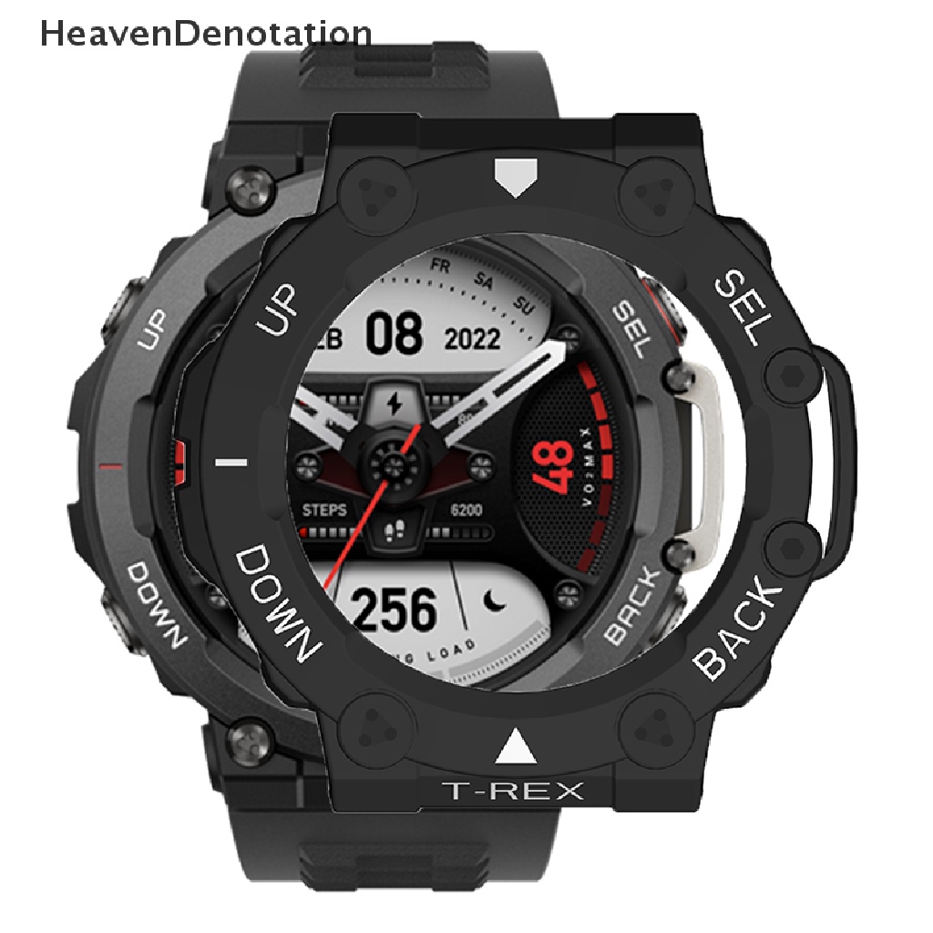 [HeavenDenotation] Cover Case Pelindung PC Untuk Huami Amazfit t-Rex2 Smart Watch Pelindung Shell HDV