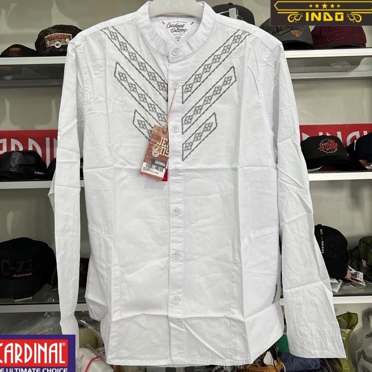 CHEKOUT Baju Koko Cardinal Panjang / Kemeja Koko Cardinal Original