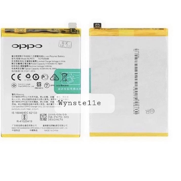 Promo Viral BLP673- Baterai OPPO A3S CPH1803 CPH1853 A5 BLP673 Battery Batre Batu Batrei Tanam HP Op