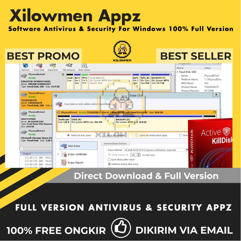 [Full Version] Active KillDisk Ultimate Pro Security Lifetime Win OS