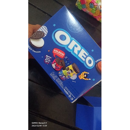 OREO BENTO Vanila &amp; Coklat Bento (2x119,5gr) + Collectible Snack Box