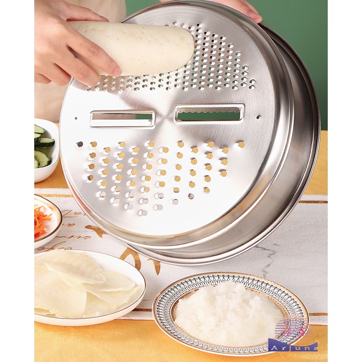 Panci Steamer Panci Kukus lubang besar Stainless Steel Parutan