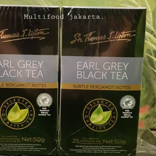

➭ Lipton earl grey infusion tea ✥
