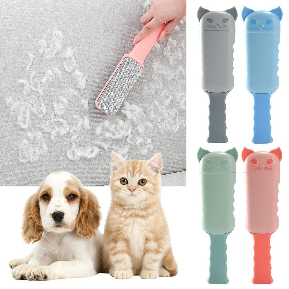 Nanas Pembersih Bulu Hewan Peliharaan Aksesoris Rumah Reusable Washable Pet Furff Brush Lint Cleaner