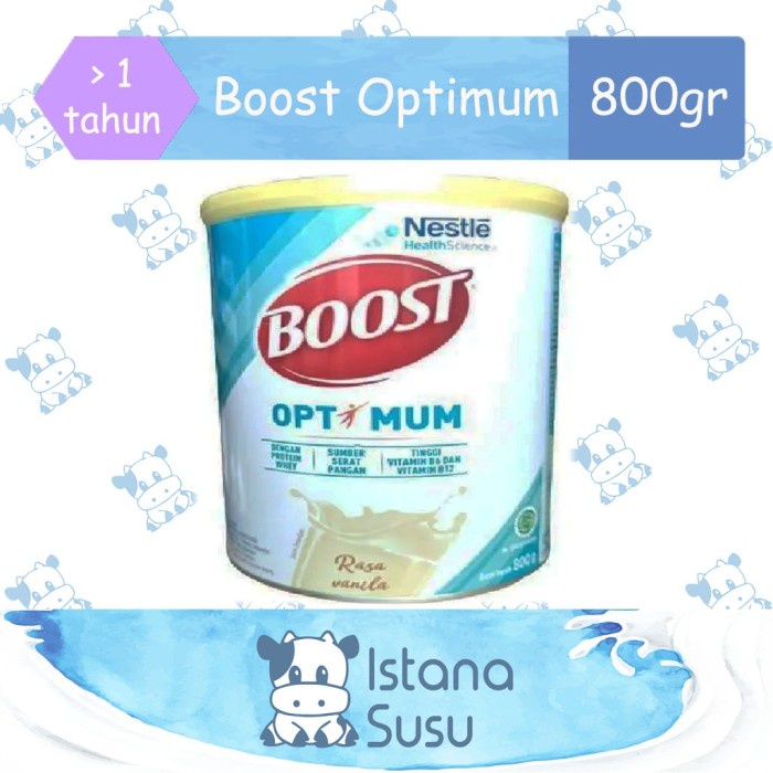 

[ COD ] Boost Optimum Susu Bubuk Kaleng 800gr