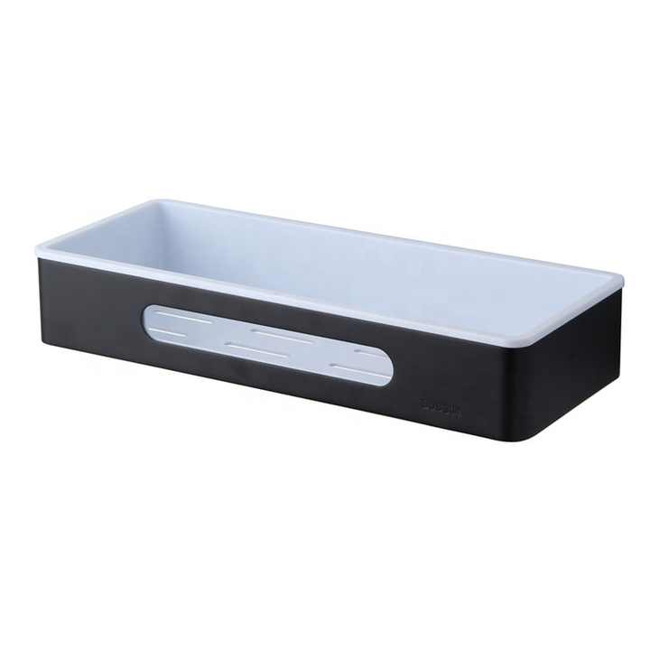 Rak Persegi Single Serbaguna 35cm Rak Tempat Sabun Kamar Mandi R35 Rak Bumbu Dapur Rak ACC Kosmetik