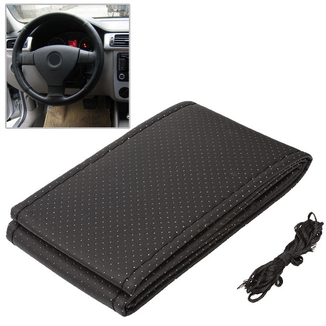 Karlor Cover Setir Mobil dengan Alat Jahit