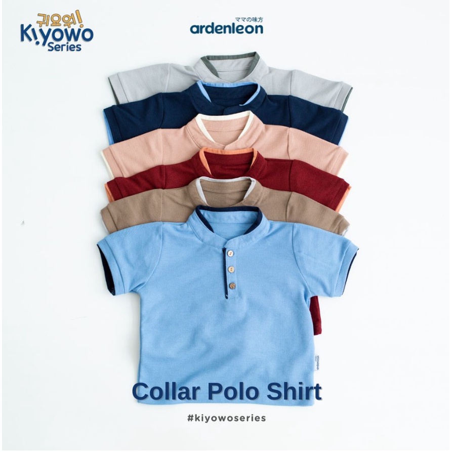 Ardenleon Collar Polo Shirt 1-7 Tahun Atasan Polo Boy Fashion Anak Laki Laki CBKS