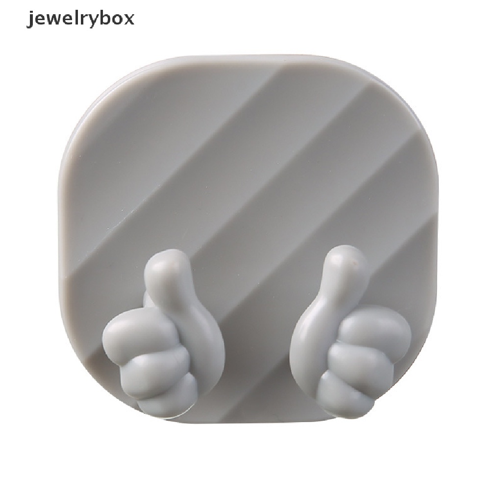 [jewelrybox] Creative Thumb Plug Hook Perekat Penyimpanan Dinding Dapur Tempel Hook Plug Butik