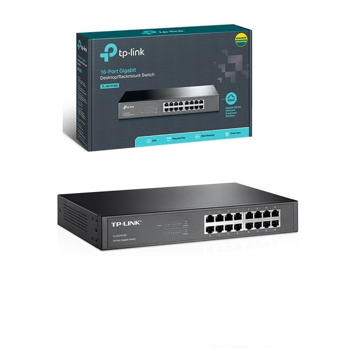 TP Link TL SG1016D Switch Hub 16 Port Gigabit Garansi Resmi