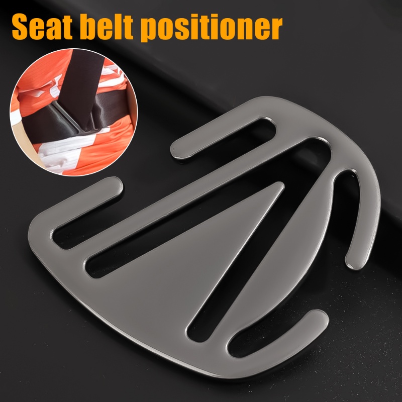 Pengaman Mobil Seat Belt Adjuster Anti-Leher Sabuk Posisi Stopper Pelindung Bahu Gesper Anak Safety Seat Belt Cover Aksesoris Mobil