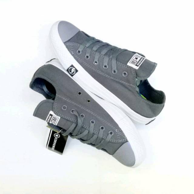 SEPATU SNEAKER CONVERSE ALL STAR UNDEFEATED GRADE ORI WARNA ABU
