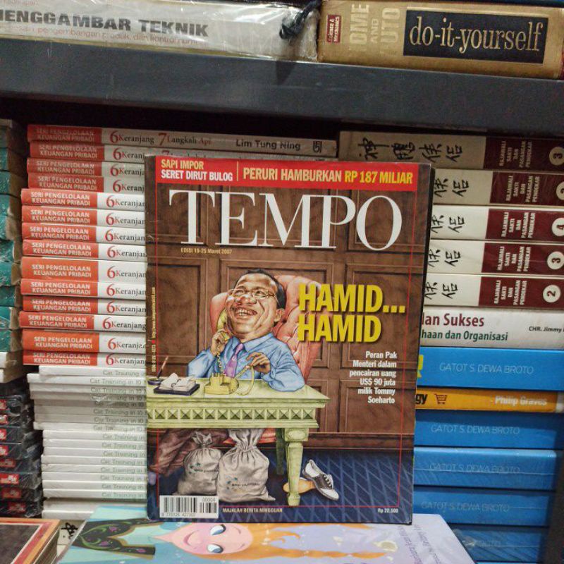 MAJALAH ORIGINAL TEMPO EDISI 19-25 MARET 2007 BEKAS