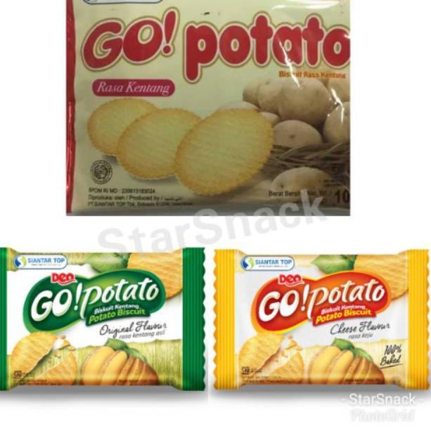 

X25 Go Potato/ Malkist Madu isi 20pc/ pak TREND KEKINIAN ほ