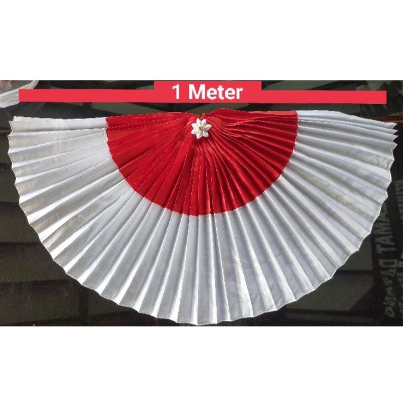 UMBUL UMBUL BENDERA MERAH PUTIH KIPAS