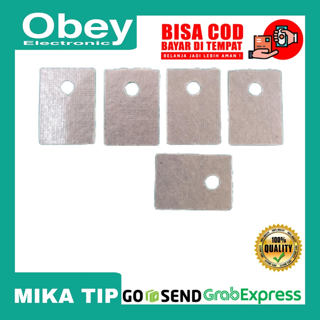 mika / mica isolator transistor TIP 41-42