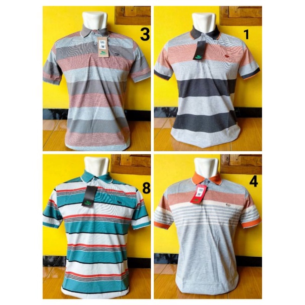 kaos kerah polo walrus size M, kaos laki laki kerah, kaos pria walrus M