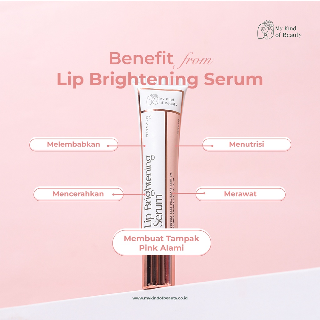 [BPOM] Lip Brightening Serum Pencerah Bibir