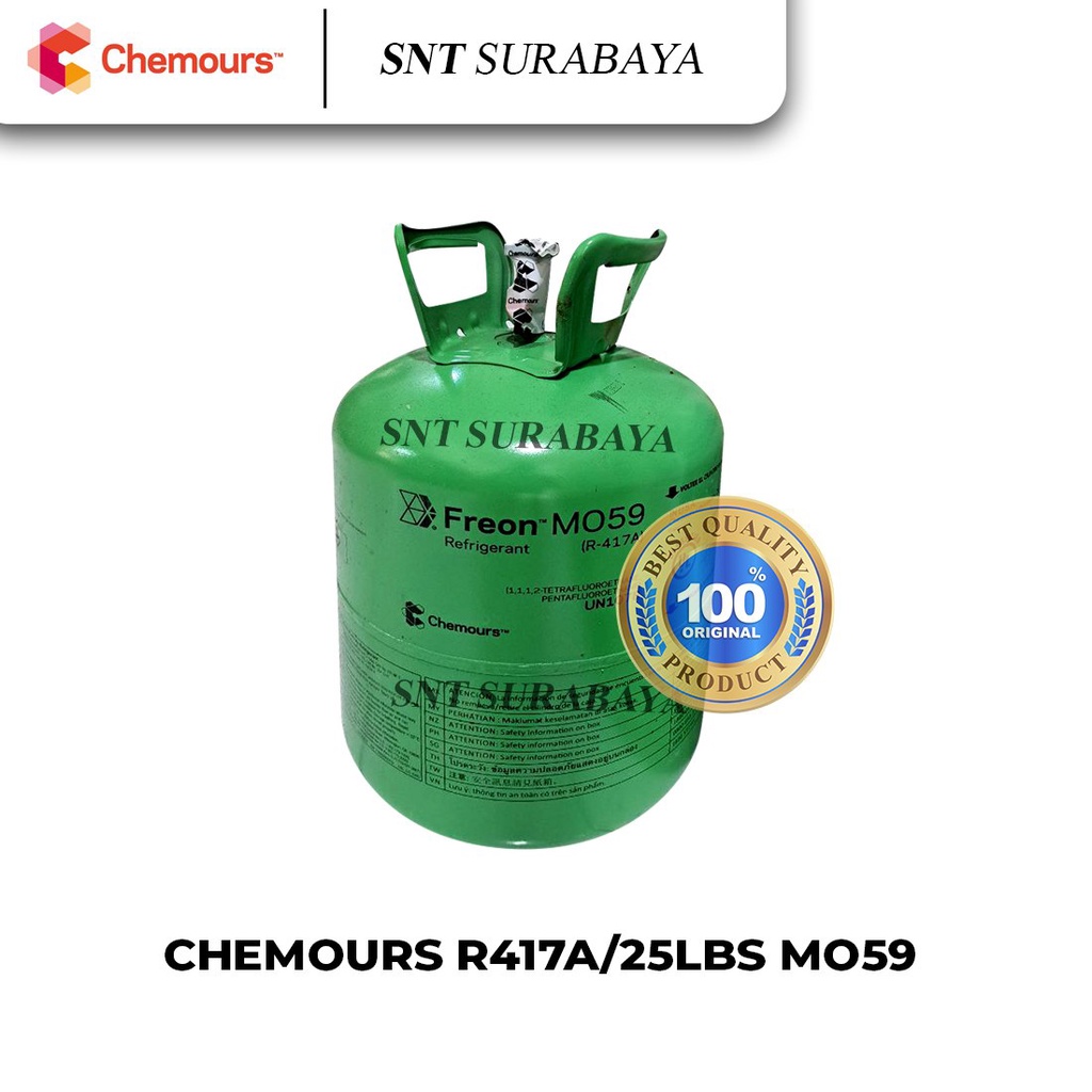 CHEMOURS R417 - FREON CHEMOURS R417 - 13KG - JUAL CHEMOURS LENGKAP