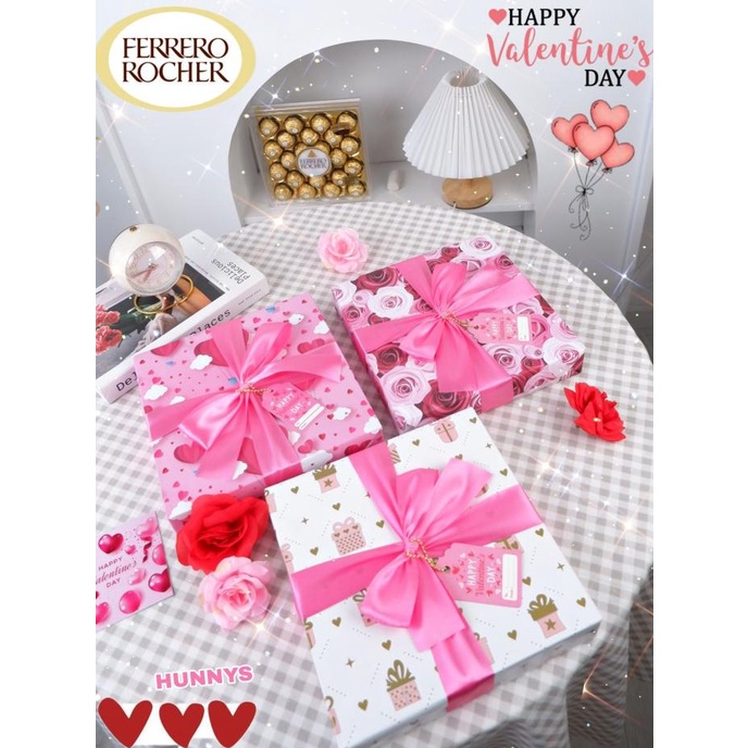 

Spesial Valentine Day Coklat Ferrero Rocher T24 Kado Hadiah Valentine Love Chocolate Hampers