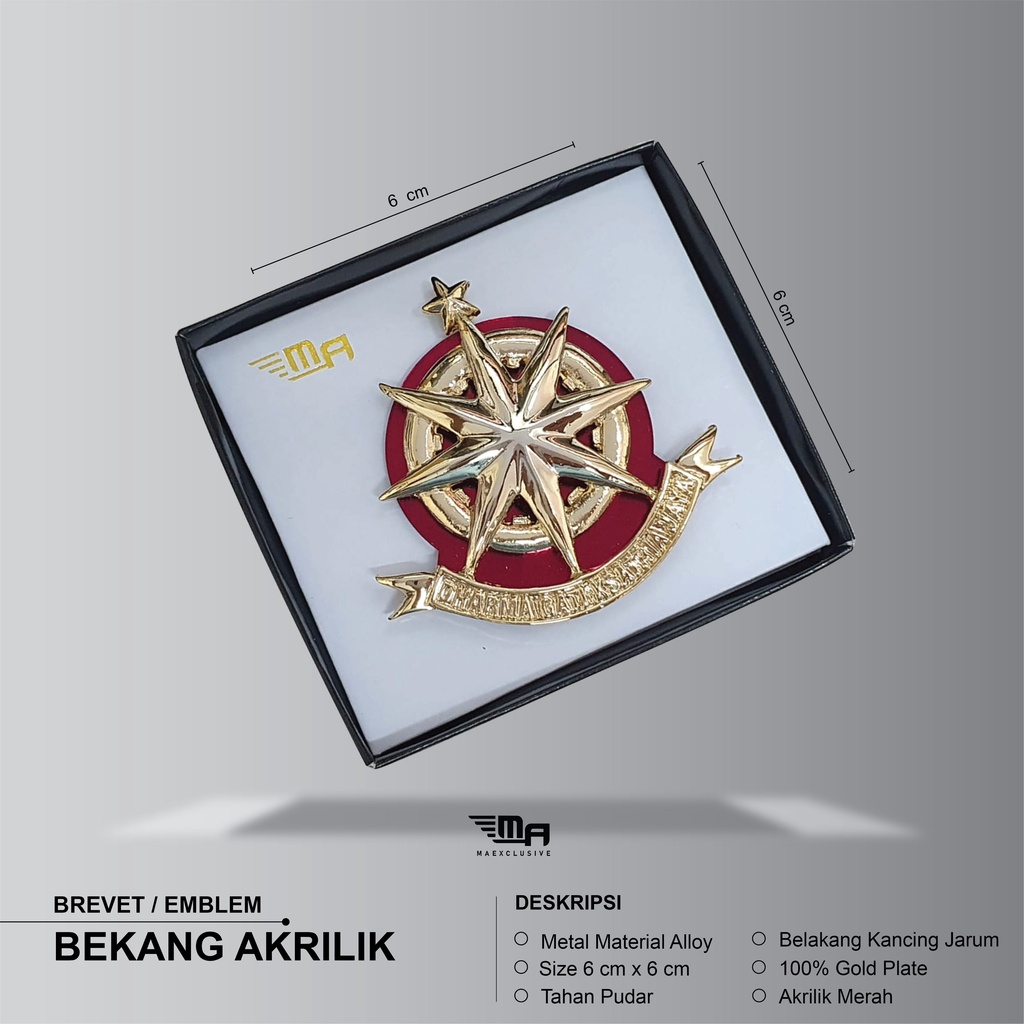 EMBLEM BEKANG BRIVET BREVET BEKANG