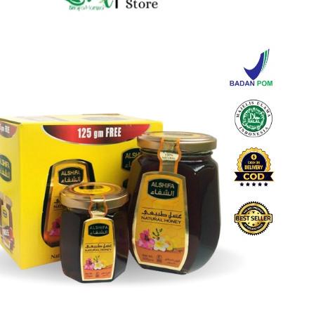 

➫ Arab Al Shifa 500gr Free 125gr / Alshifa 500 gr Free 125 gr Natural Honey ♕